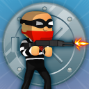 Bank Robbery - Puzzle Shooter