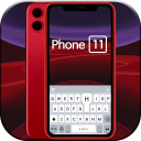 Red Phone 11 Keyboard Theme