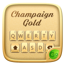 Champaign Gold Go Keyboard Theme