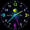 Smart Neon Night Voice Clock
