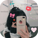 Live selfie photo edit - Sweet face camera