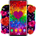 Cute Love Live Wallpaper ❤️ Hearts 4K Wallpaper