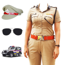 Women Police Suit Photo Editor