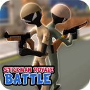 Stickman Battle Royale Free Firing : WW2 Battle