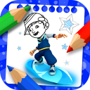 Boboiboy coloring cartoon game