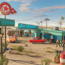 Gas Station Junkyard Sim 3D