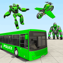 Gorilla Bus Robot : Car Game