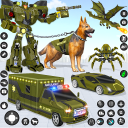 Ambulance Dog Robot Car Game