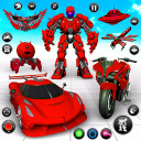 Flying Hawk Robot Car Games