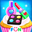 Makeup Kit Cupcake Games -  Tasty Cupcakes Maker