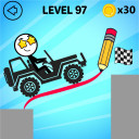 Draw Bridge: Stickman Car Game