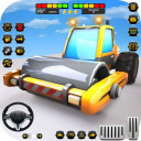 Road Construction Excavator 3D