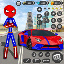 Stickman Spider Rope Hero Game