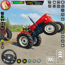 Village Farm Tractor Driving