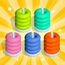 Stacolor: 3D Color Hoop Sort