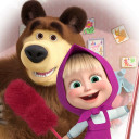 Masha and the Bear: Cleaning
