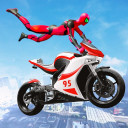 Superhero Bike Stunt Racing 3D