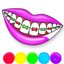 Glitter Lips Coloring Game