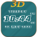 3D Digital Clock LWP