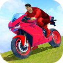 Superhero Bike Stunt Games 3D