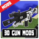 3D Gun Mods - Modern Weapon Mods For Minecraft PE