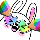 Gradient Kawaii Coloring Book