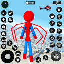 Flying Spider Rope Hero Games