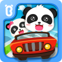 Baby Panda Car Racing