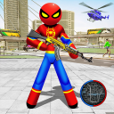 Flying-Spider StickMan Rope Hero Strange Gangster