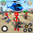 StickMan Rope Hero Spider Game