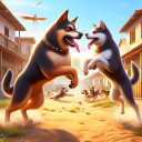 Dog Fighting _ Animal Kung Fu