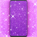 Real Glitter Effect Wallpaper