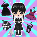 Creepy Gothic Girl Dress Up