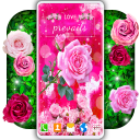 Pastel Pink Rose Live Wallpaper 🌹 Spring Themes