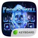 Frozen Skull  GO Keyboard  Theme