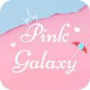 Pink Galaxy Font Samsung FlipFont,Cool Fonts Free