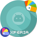 XPERIA ON™ | O Cyan Theme 🎨Design For SONY