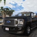 F250 Super Duty Pickup Driving