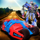 Police Robot Rescue Grand City - Superhero Mission