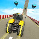 Mega Ramp Stunts Racing games: New Tractor games