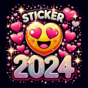 Gif Sticker for whatsapp 2024