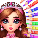 Princess Girl Coloring Games