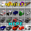 MCPE Vehicles Cars Mod