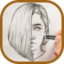 طراحی و نقاشی چهره با مداد