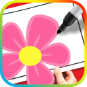 آموزش نقاشی و کاردستی گل به کودکان