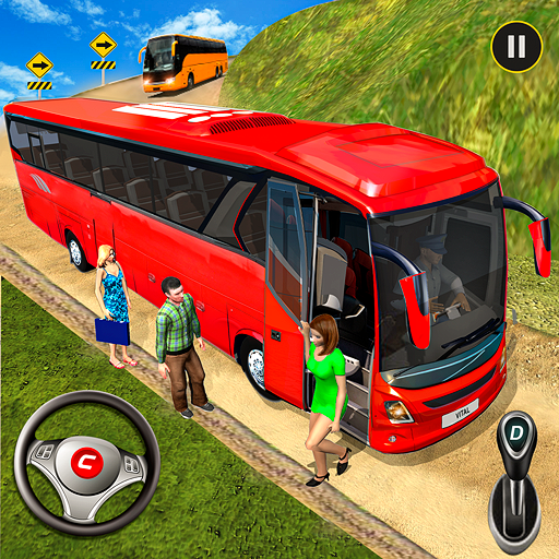 دانلود بازی OffRoad Tourist Bus Games برای اندروید مایکت