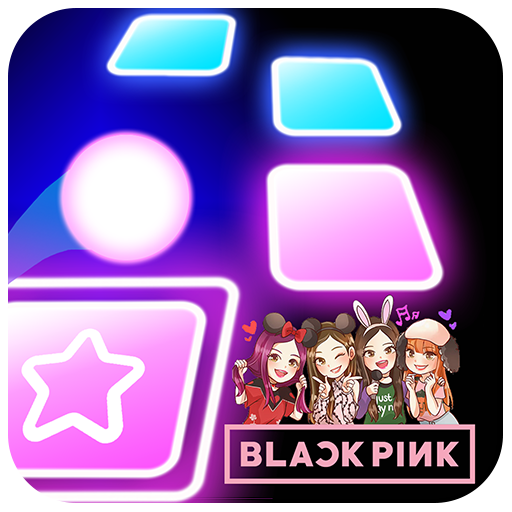 دانلود بازی BLACK PINK Tiles Hop Ball Ne برای اندروید مایکت