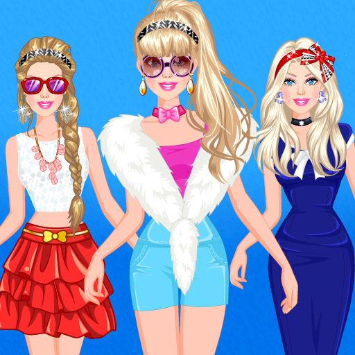 barbie celebrity dress up games