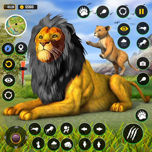 دانلود بازی Lion King Animal Sim Lion Game برای اندروید مایکت