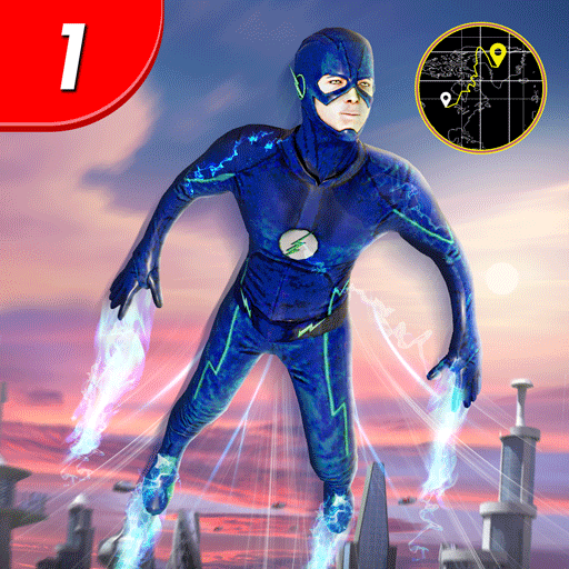 دانلود برنامه Superhero Flying flash hero game 2020 برای اندروید | مایکت